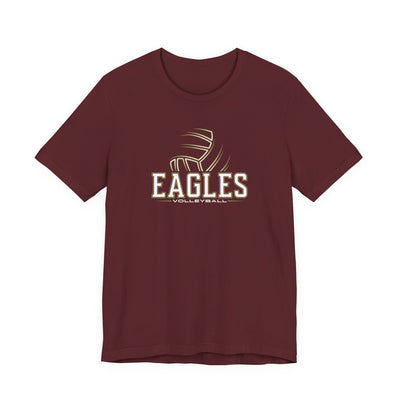 Adult Unisex New Albany Velocity Volleyball Graphic Short Sleeve Soft Tee