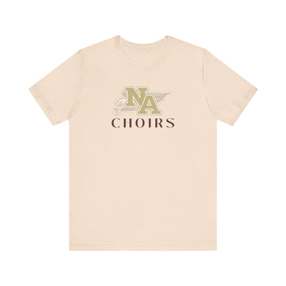 Adult Unisex NA Choirs Classic Logo Graphic Short Sleeve Soft Tee