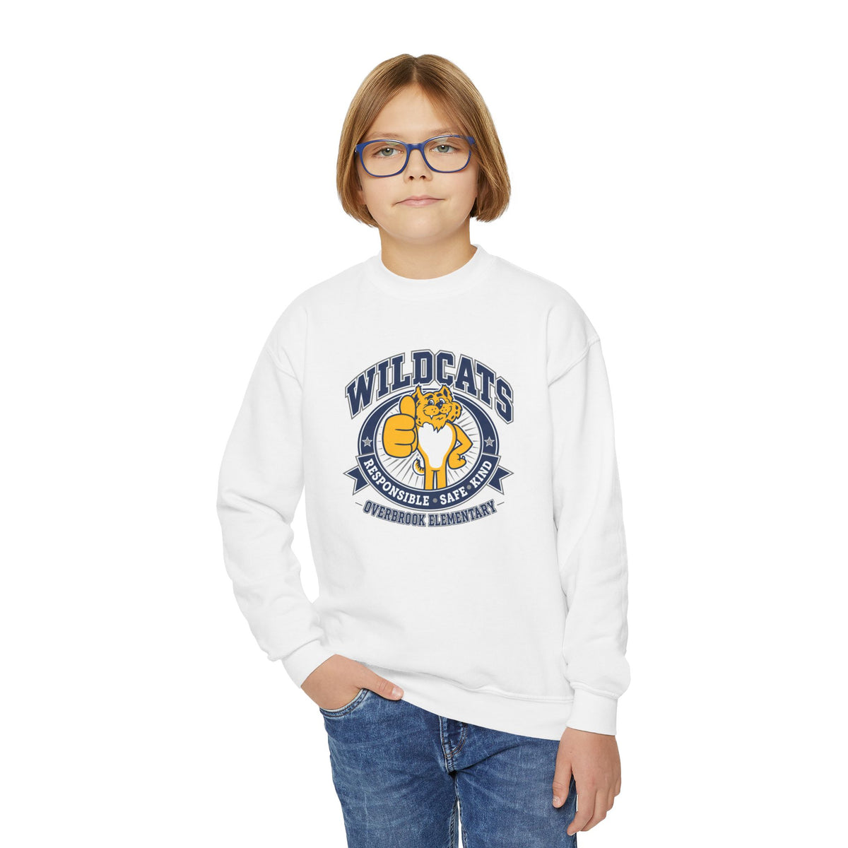 Youth Overbrook Elementary Wildcat Way Graphic Sweatshirt