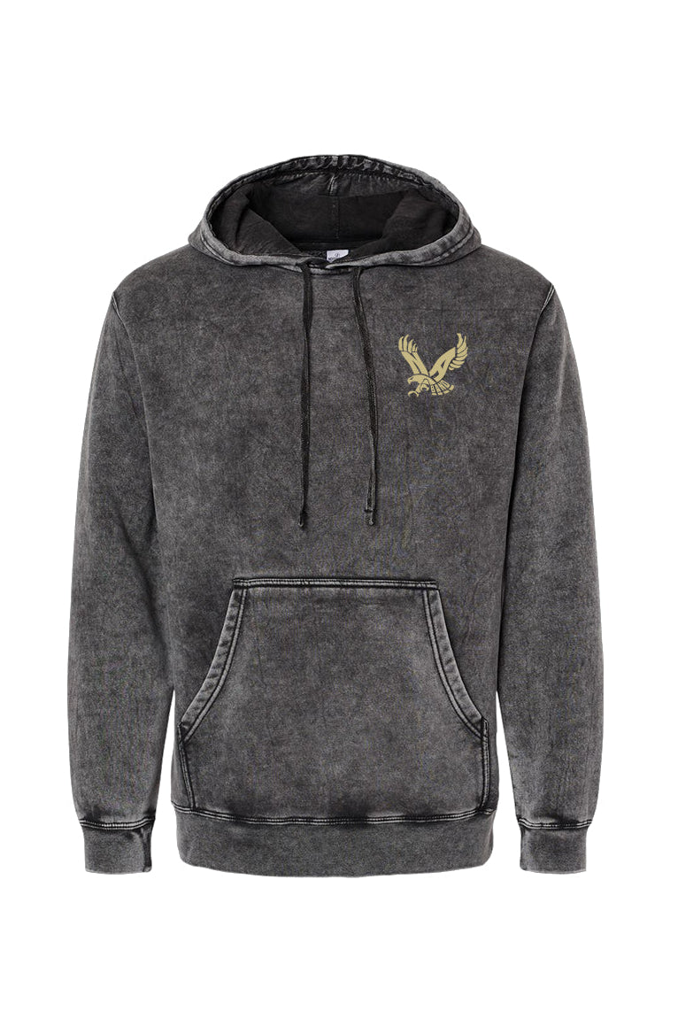 Unisex Midweight Mineral Wash Hooded Sweatshirt