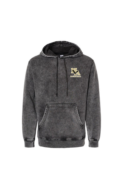 Unisex Midweight Mineral Wash Hooded Sweatshirt