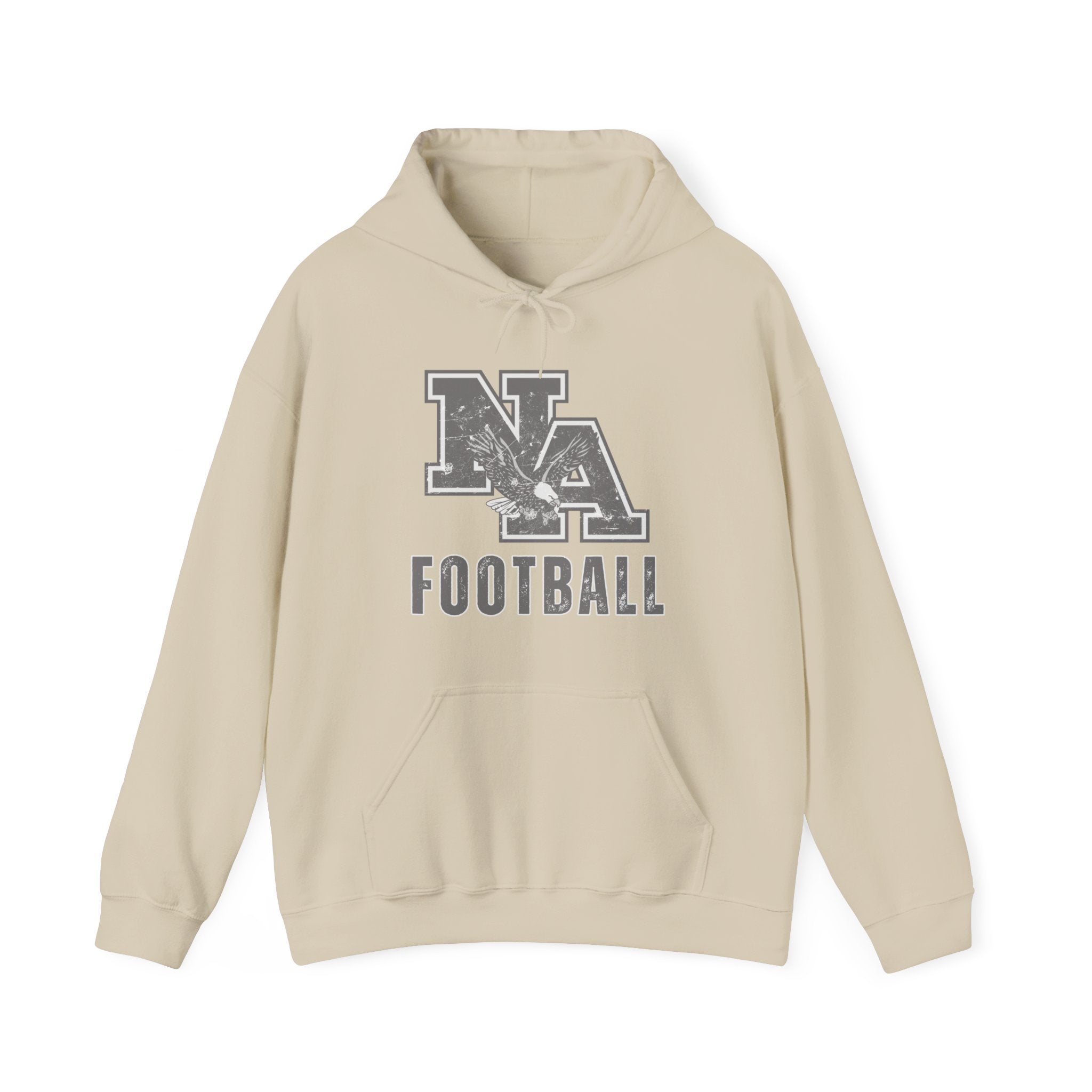 Adult Unisex New Albany Tonal Football Logo Graphic Hoodie