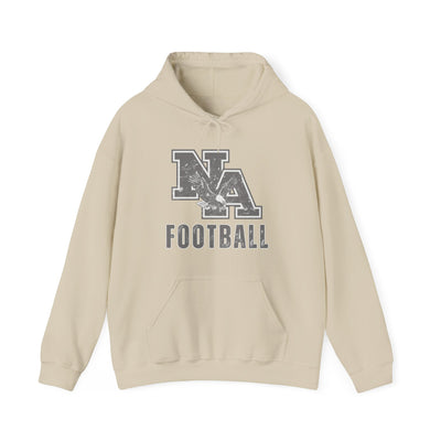 Adult Unisex New Albany Tonal Football Logo Graphic Hoodie