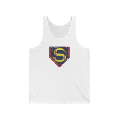 Adult Unisex Stingers Softball Distressed Logo Graphic Bella + Canvas Tank