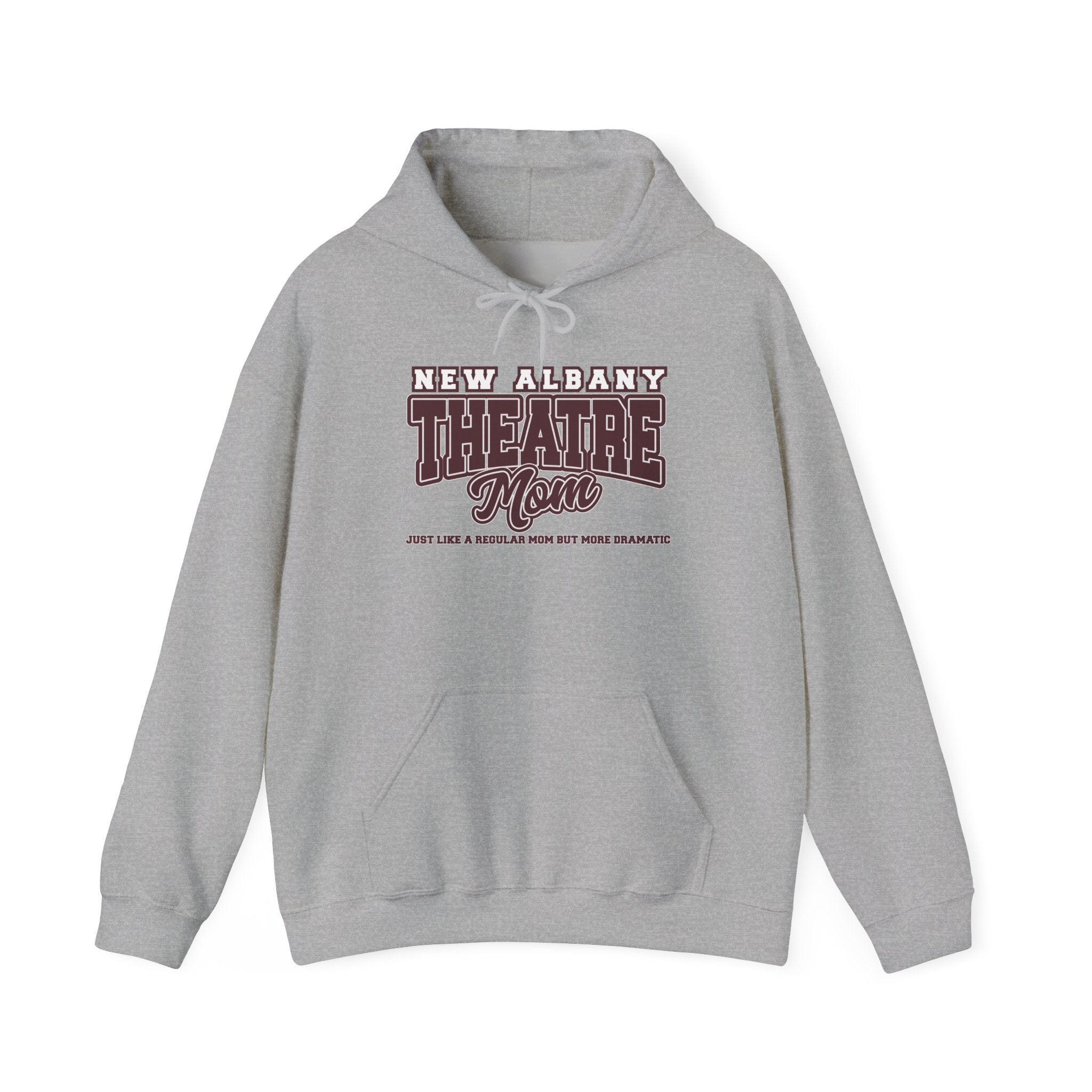 Adult Unisex New Albany Theatre Dramatic Mom Graphic Hoodie