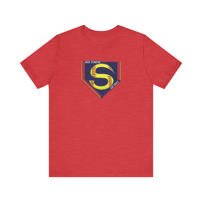 Adult Unisex Stingers Softball Logo Graphic Short Sleeve Bella + Canvas Soft Tee