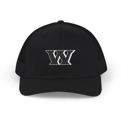 Adult Unisex Weir Logo Embroidered Richardson 112 Snapback Trucker Hat