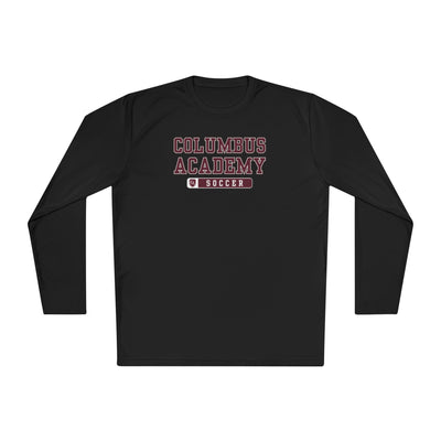 Adult Unisex Columbus Academy Soccer Graphic Sport-Tek Competitor Performance Long Sleeve Tee