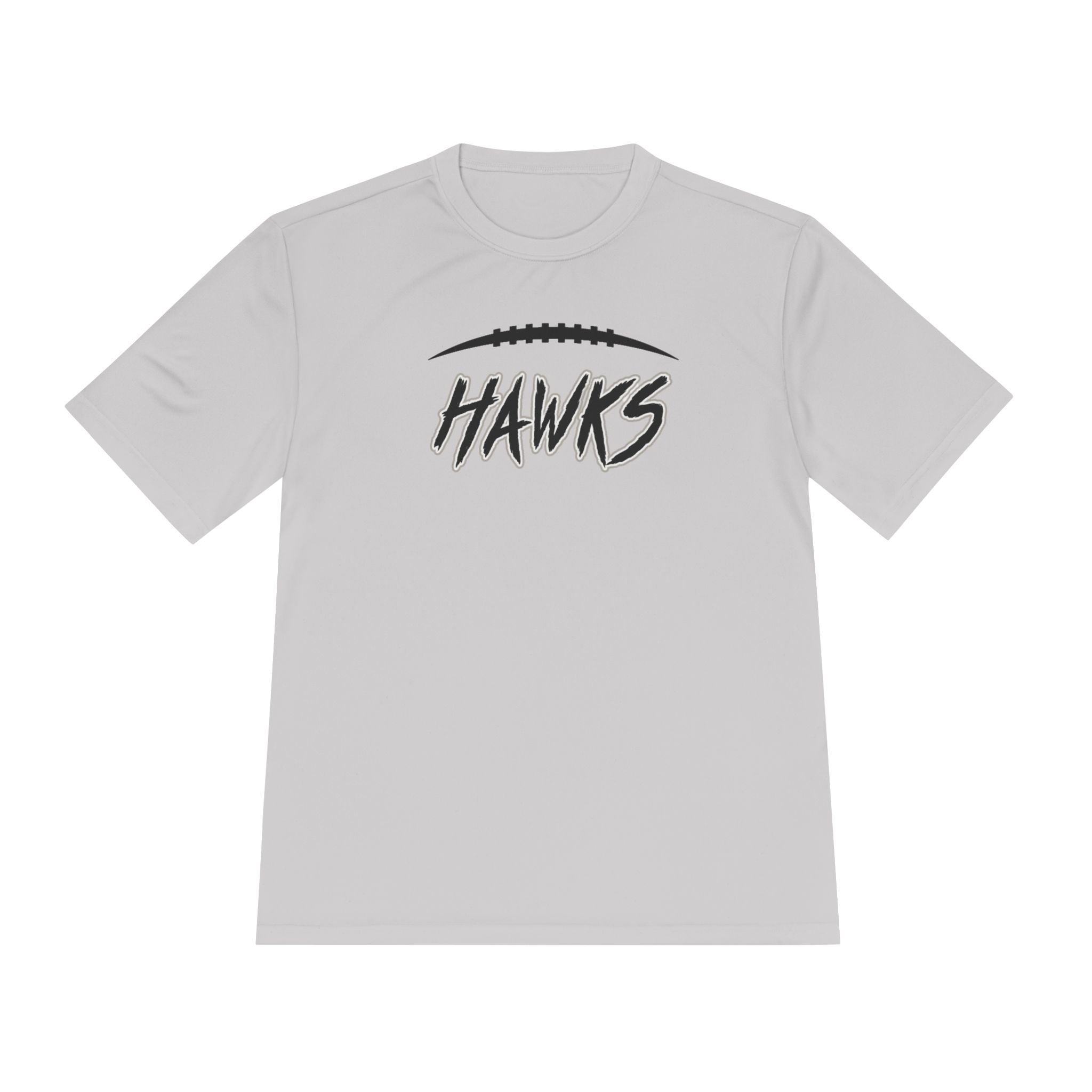 Adult Unisex Westerville Central Fighting Football Hawks Graphic Sport-Tek Competitor Performance Tee