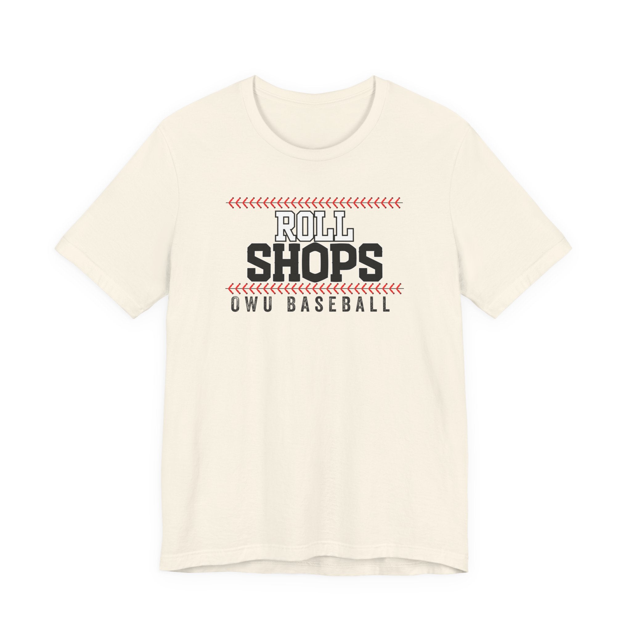 Adult Unisex OWU Roll Shops Baseball Graphic Short Sleeve Soft Tee