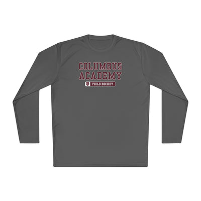 Adult Unisex Columbus Academy Field Hockey Graphic Sport-Tek Competitor Performance Long Sleeve Tee