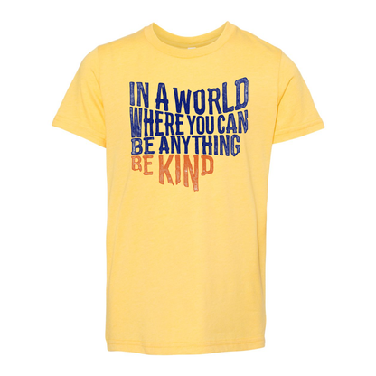 Youth "Be Kind" Bridgeway Graphic Short Sleeve Tee