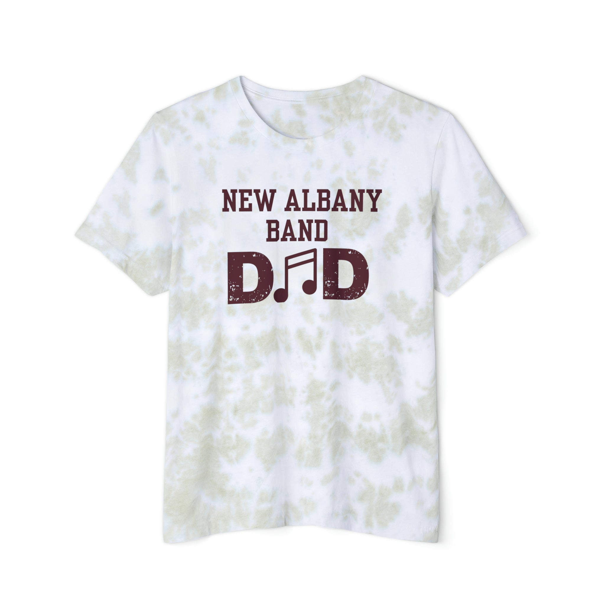Men's Band Dad Tie-Dye Short Sleeve Graphic Tee - New Albany Eagles