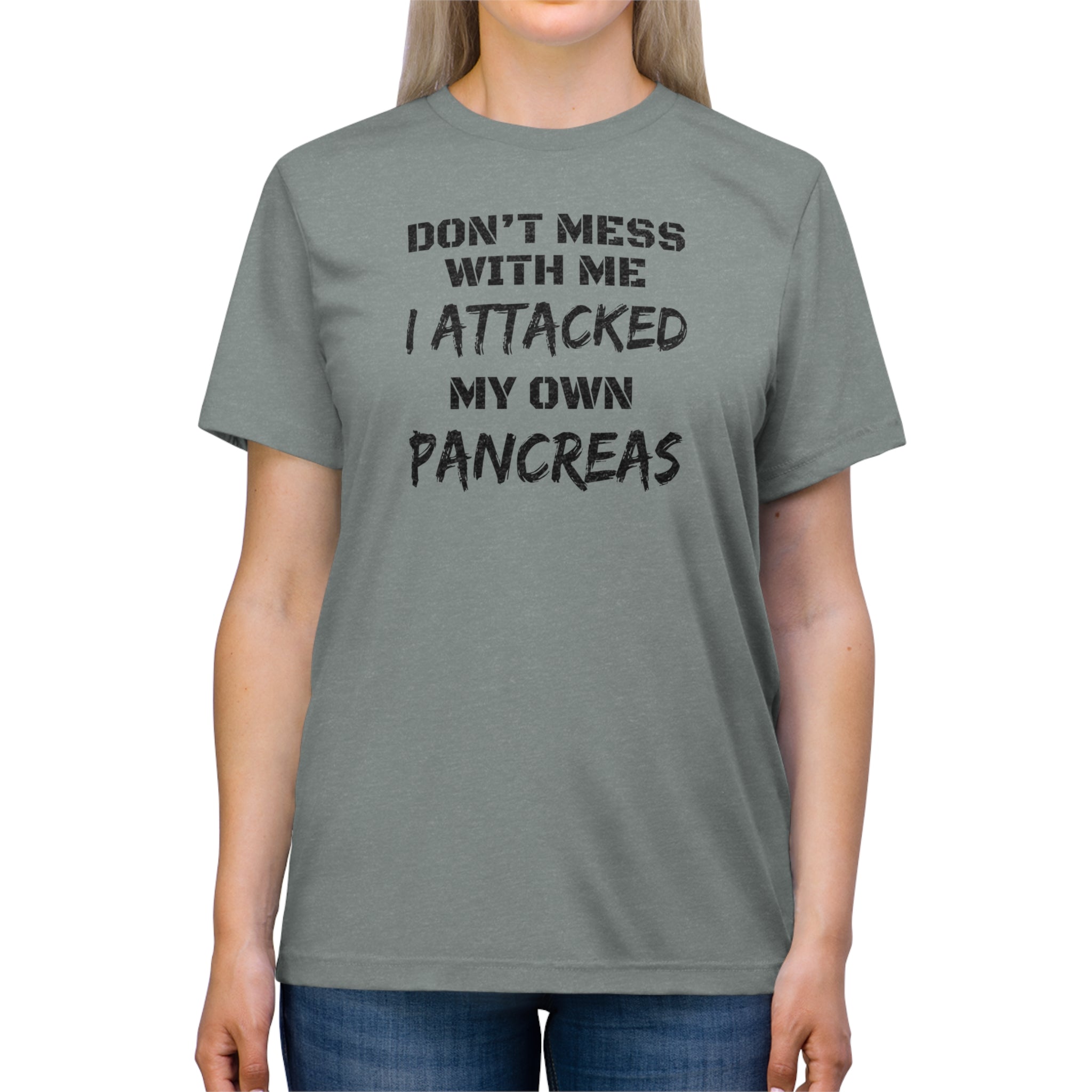 Adult Unisex Super Soft Don't Mess With Me T1D Short Sleeve Graphic Tee