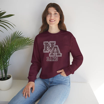 Adult Unisex New Albany Band Word Logo Graphic Sweatshirt
