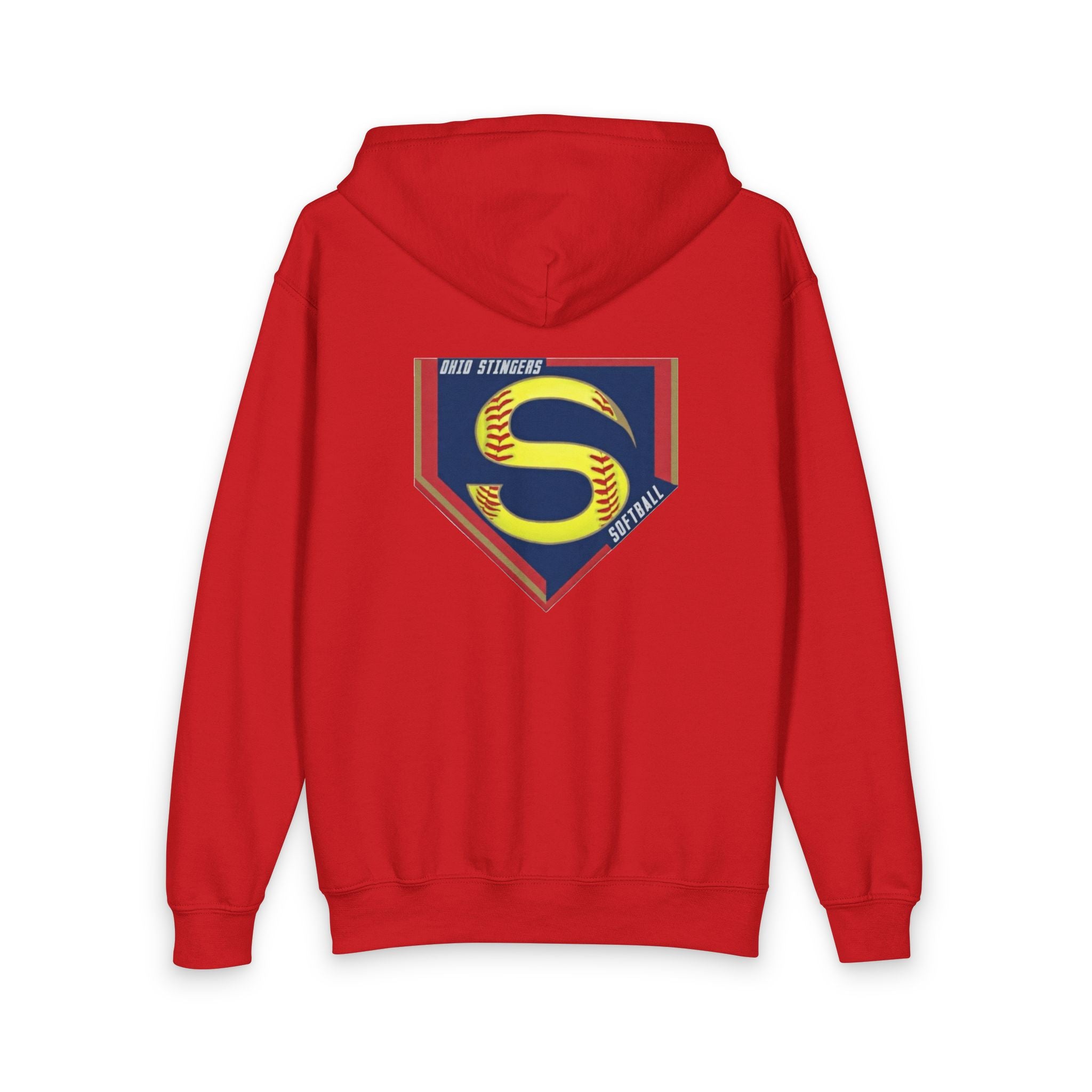 Youth Stingers Softball Graphic Full-Zip Hooded Sweatshirt Jacket