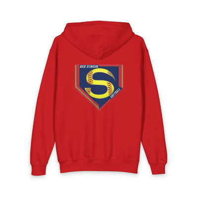 Youth Stingers Softball Graphic Full-Zip Hooded Sweatshirt Jacket