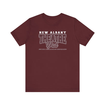 Adult Unisex New Albany Theatre Dramatic Dad Short Sleeve Soft Tee