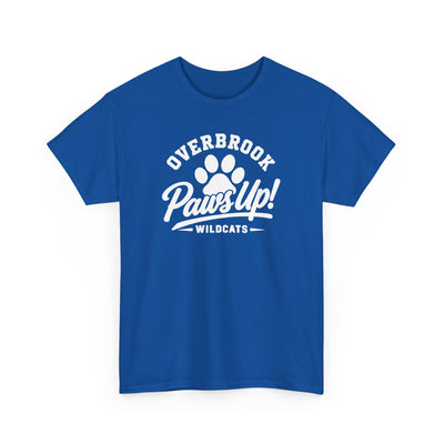 Adult Unisex Overbrook Elementary Paws Up Graphic Gildan Classic Tee