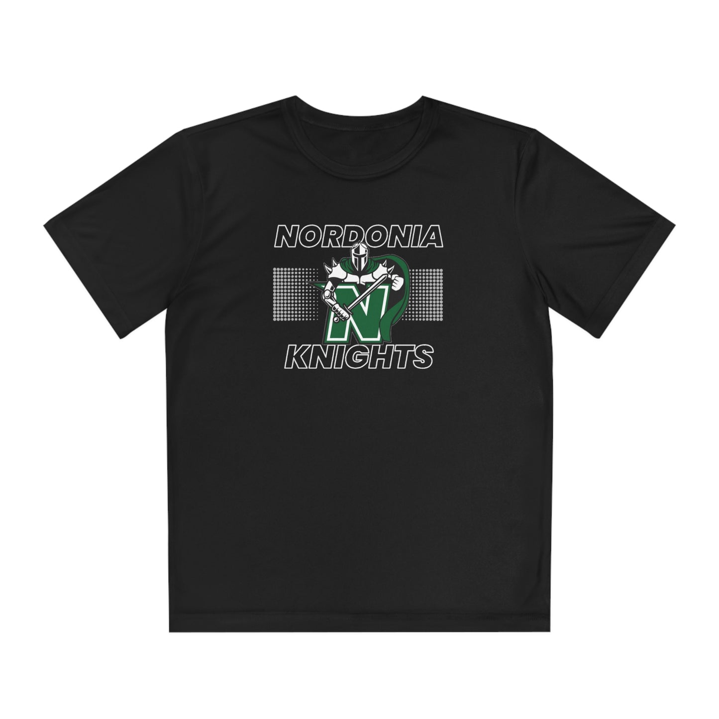 Youth Competitor Performance Logo Short Sleeve Graphic Tee - Nordonia Knights