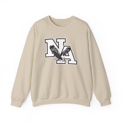 Adult Unisex Classic White and Black Logo Graphic Sweatshirt