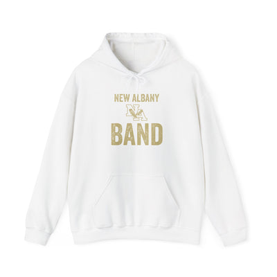 Adult Unisex Vintage Distressed New Albany Band Graphic Hoodie