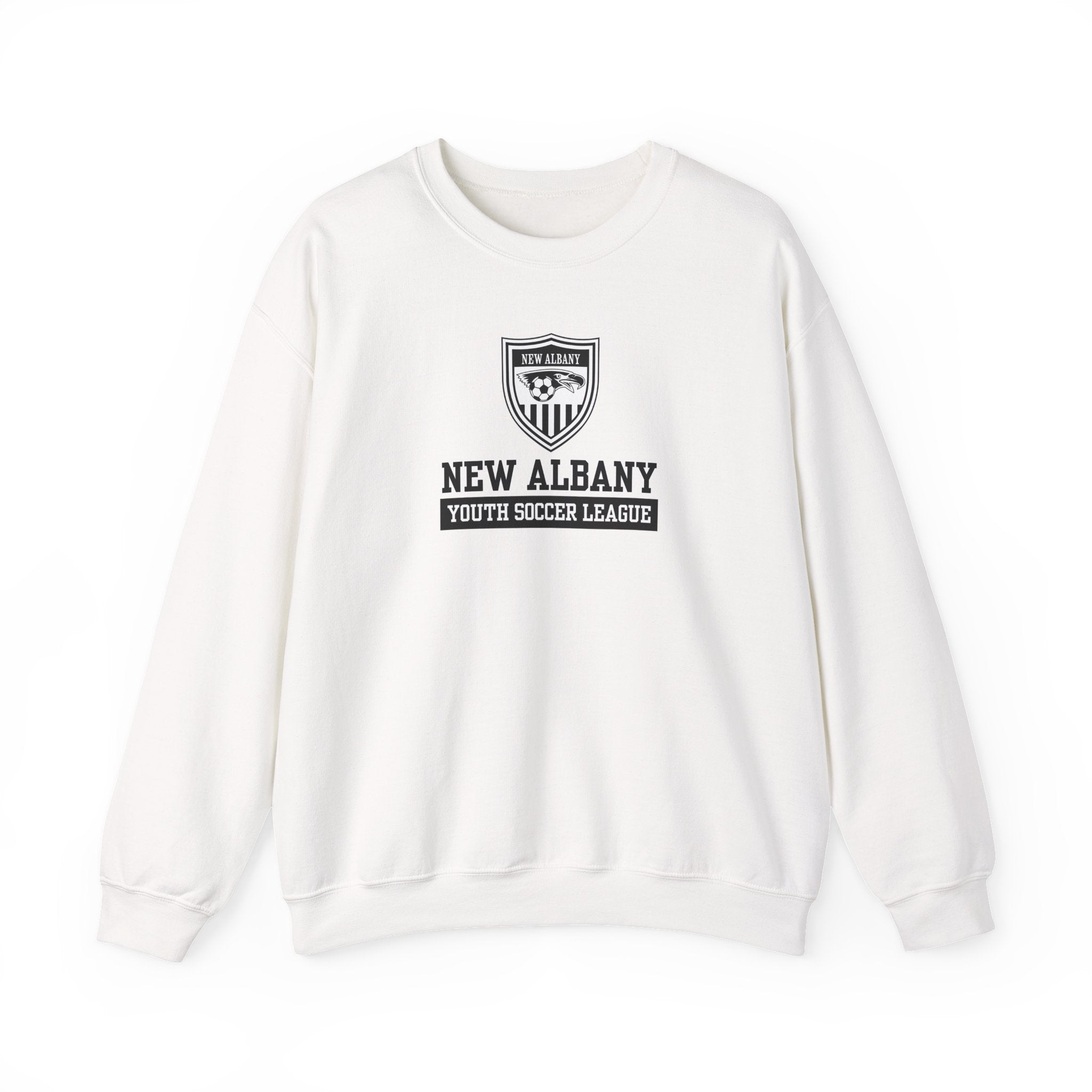 Adult Unisex New Albany Youth Soccer League Game Day Graphic Sweatshirt