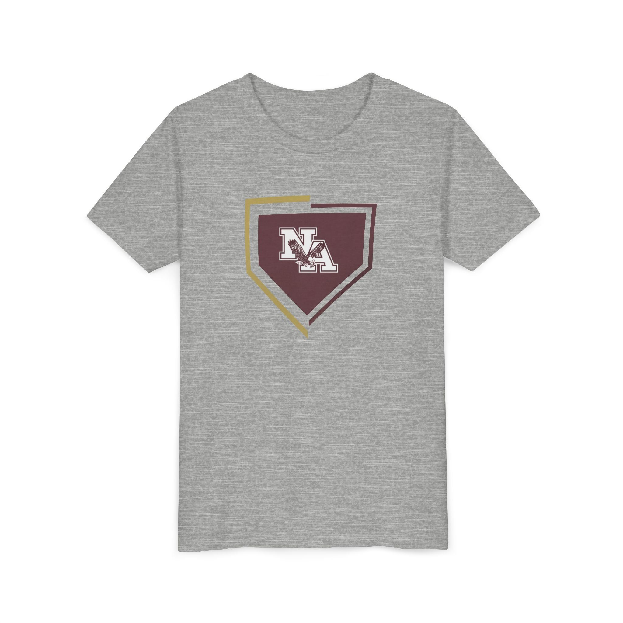 Youth New Albany Home Run Hype Graphic Short Sleeve Soft Tee