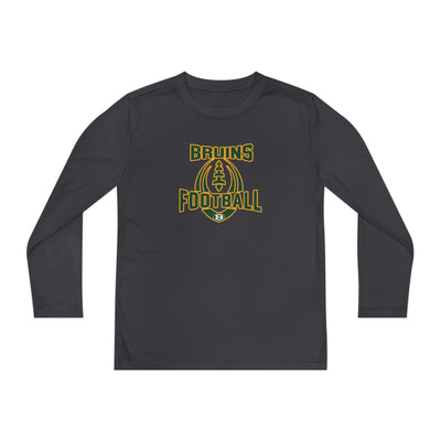 Youth Bruin Ultimate Football Graphic Competitor Performance Long Sleeve Tee