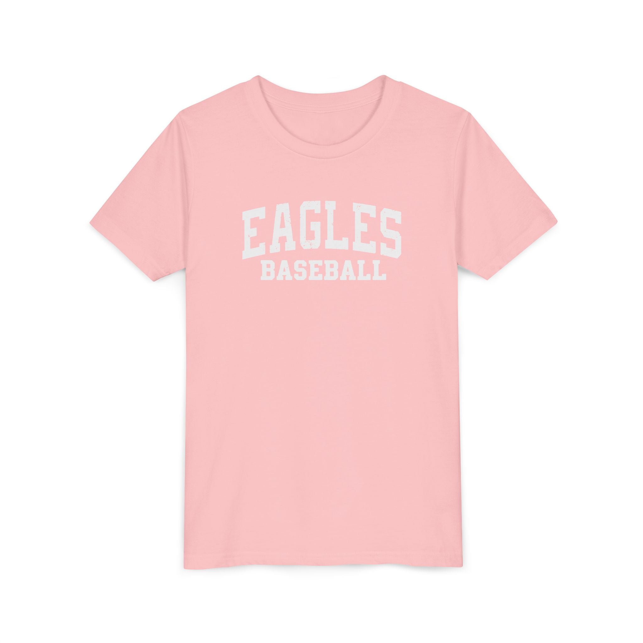 Youth New Albany Eagles Baseball Vintage Distressed Graphic Short Sleeve Soft Tee