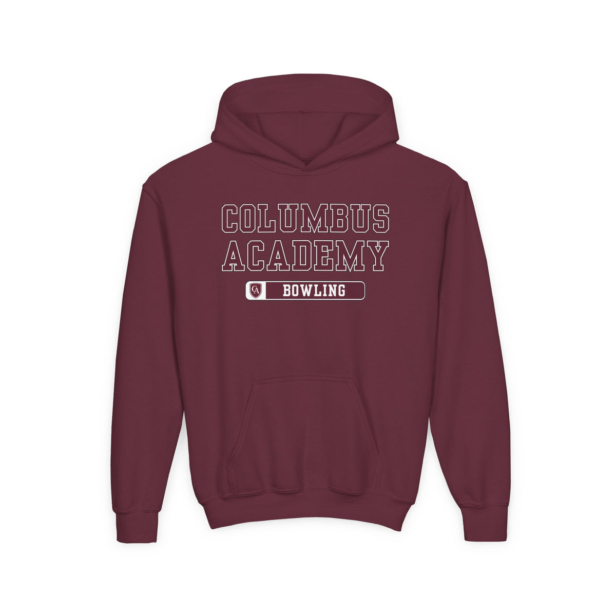 Youth Columbus Academy Bowling Graphic Hoodie
