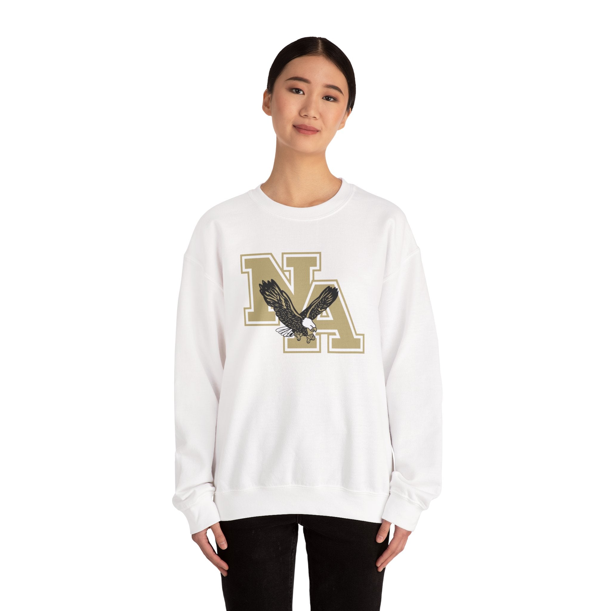 Adult Unisex Gold Classic Logo Graphic Sweatshirt