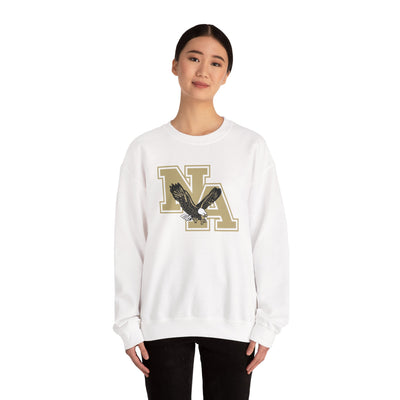Adult Unisex Gold Classic Logo Graphic Sweatshirt