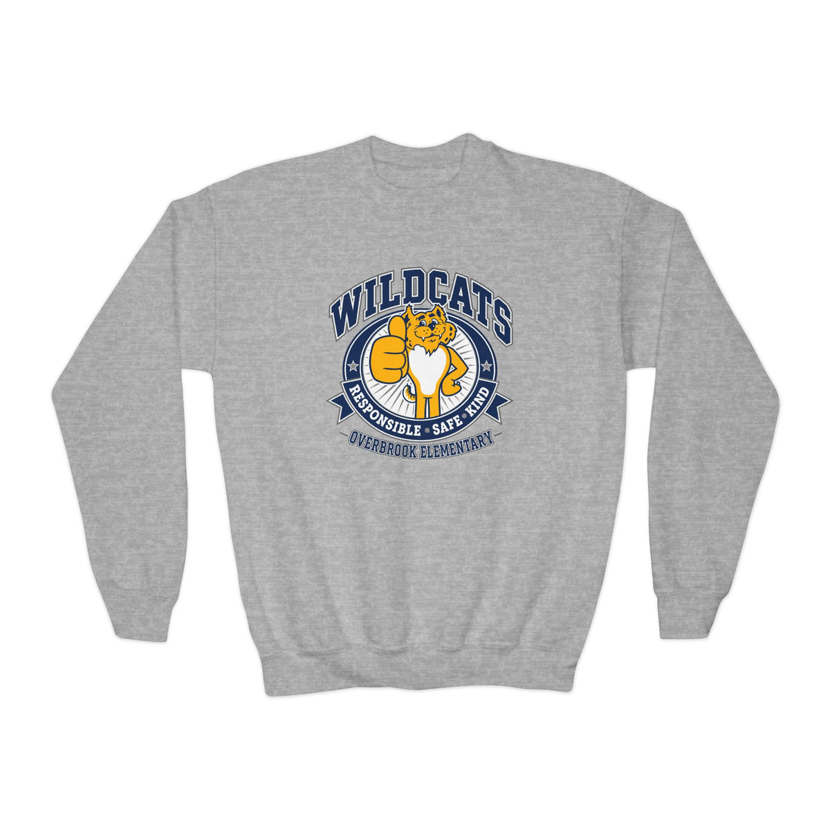 Youth Overbrook Elementary Wildcat Way Graphic Sweatshirt