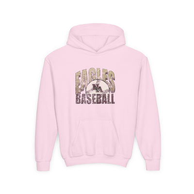 Youth New Albany Eagles Distressed Dugout Graphic Hoodie