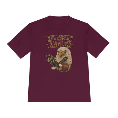 Adult Unisex New Albany Gridiron Eagle Graphic Sport-Tek Competitor Performance Tee