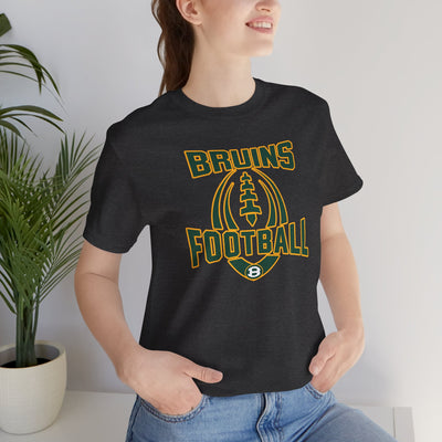 Adult Unisex Bruin Ultimate Football Graphic Short Sleeve Soft Tee