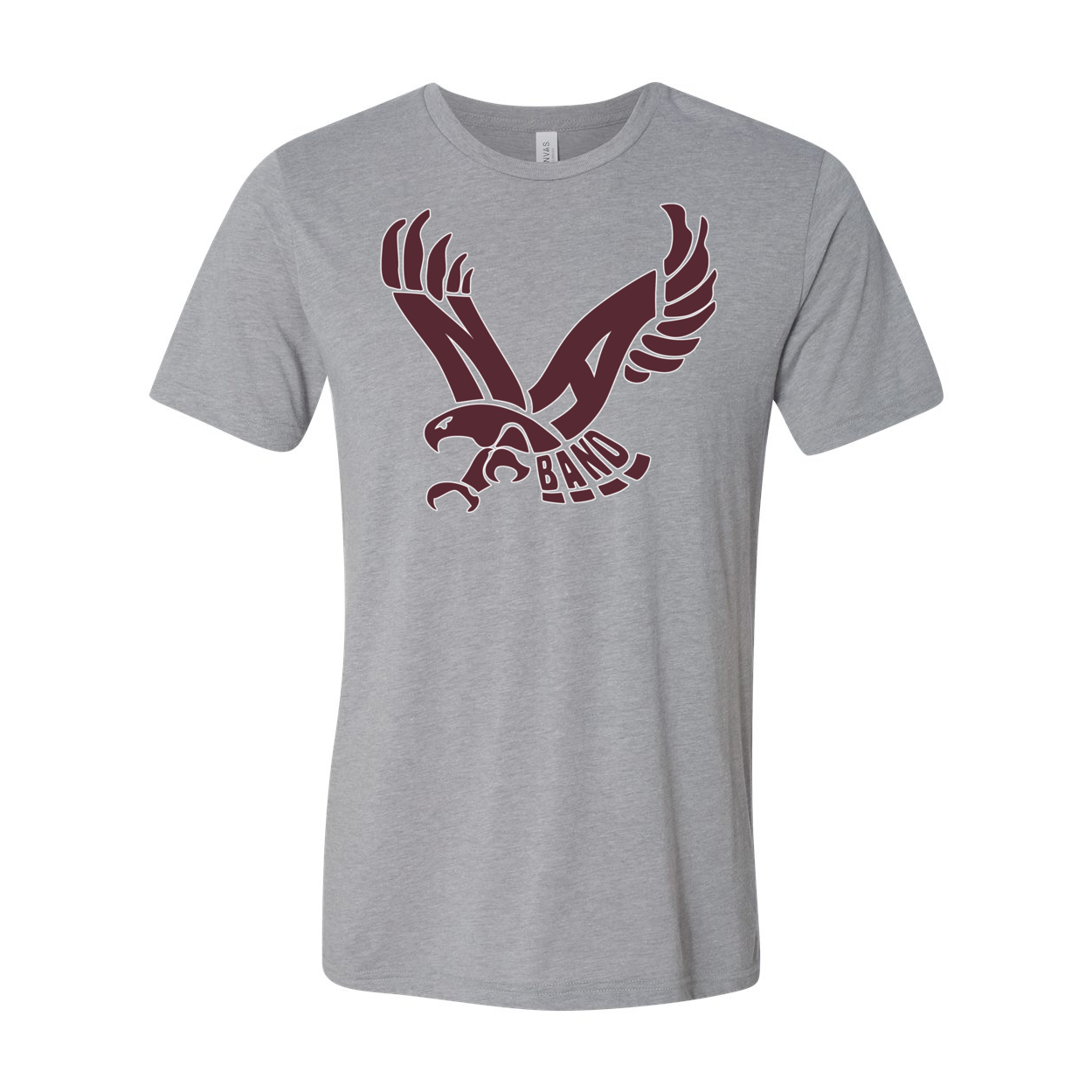 Adult Unisex Super Soft Band Eagle Graphic Short Sleeve Tee