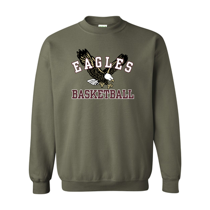 Adult Unisex Flying Eagles Basketball Graphic Sweatshirt