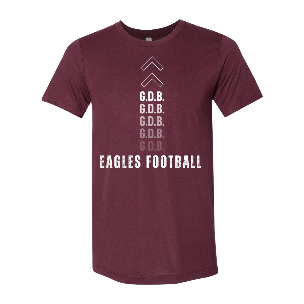 Adult Unisex Super Soft GDB Eagles Football Short Sleeve Graphic Tee