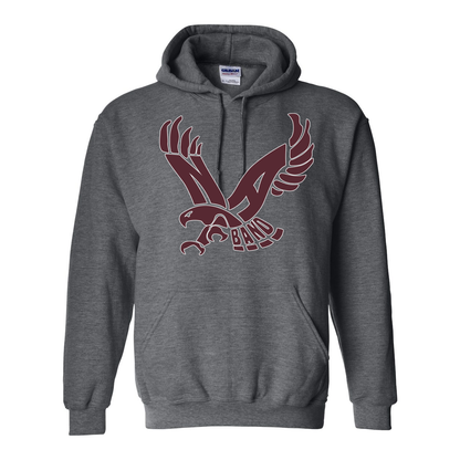 Adult Unisex Band Eagle Graphic Hoodie