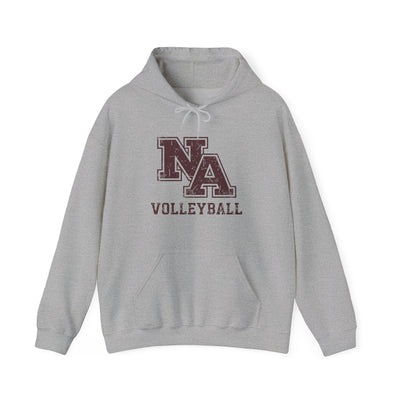 Adult Unisex New Albany Volleyball Vintage Vibe Logo Graphic Hoodie