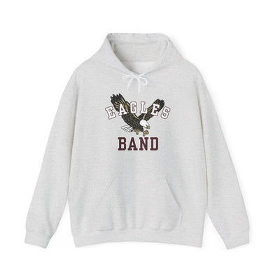 Adult Unisex Flying Band Eagle Graphic Hoodie