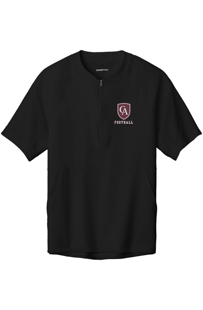 1 2 Zip Short Sleeve Jacket