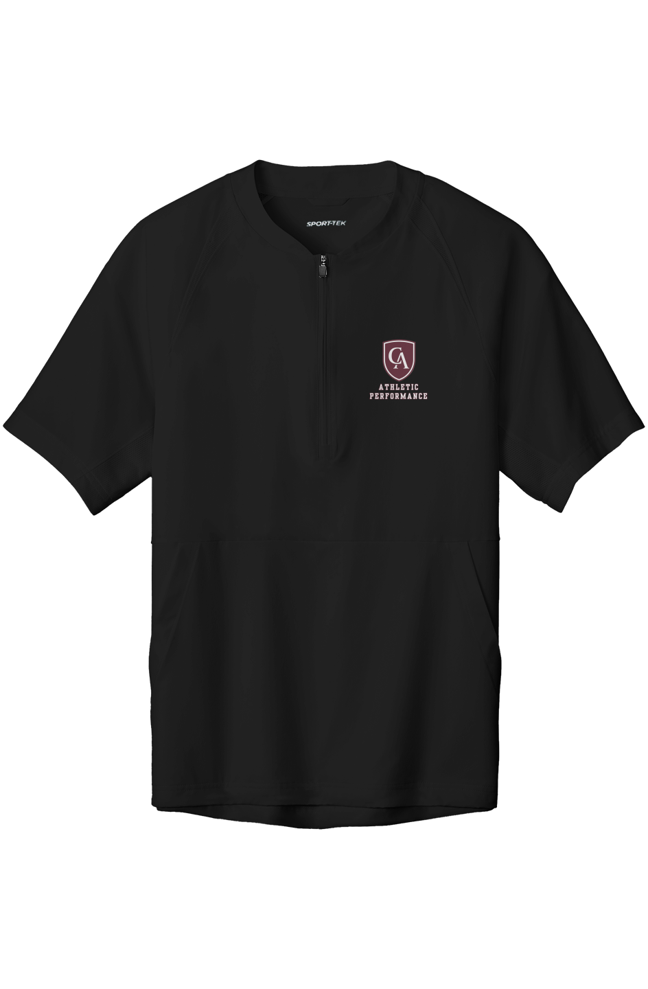 1 2 Zip Short Sleeve Jacket Athletic Performance