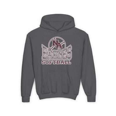 Youth NA Eagles Softball Graphic Hoodie