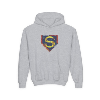 Youth Stingers Softball Distressed Logo Graphic Hoodie
