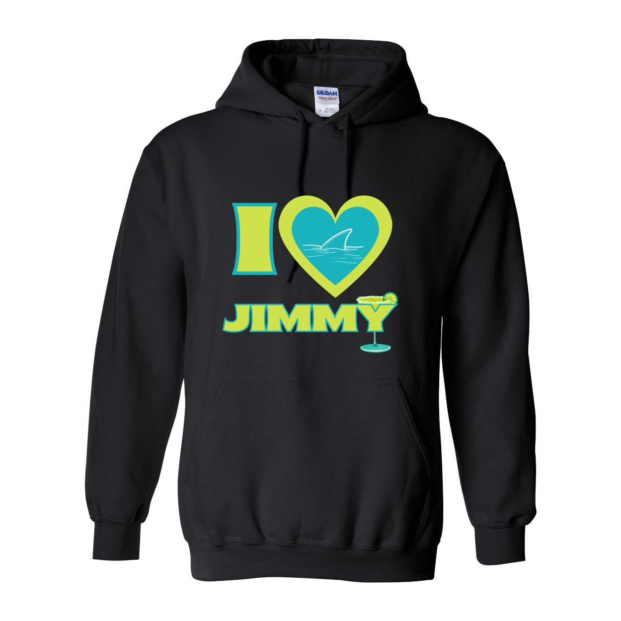 Adult Unisex Heart Jimmy Graphic Hoodie