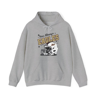 Adult Unisex New Albany Eagles Football Pride Graphic Hoodie