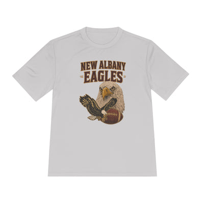 Adult Unisex New Albany Gridiron Eagle Graphic Sport-Tek Competitor Performance Tee